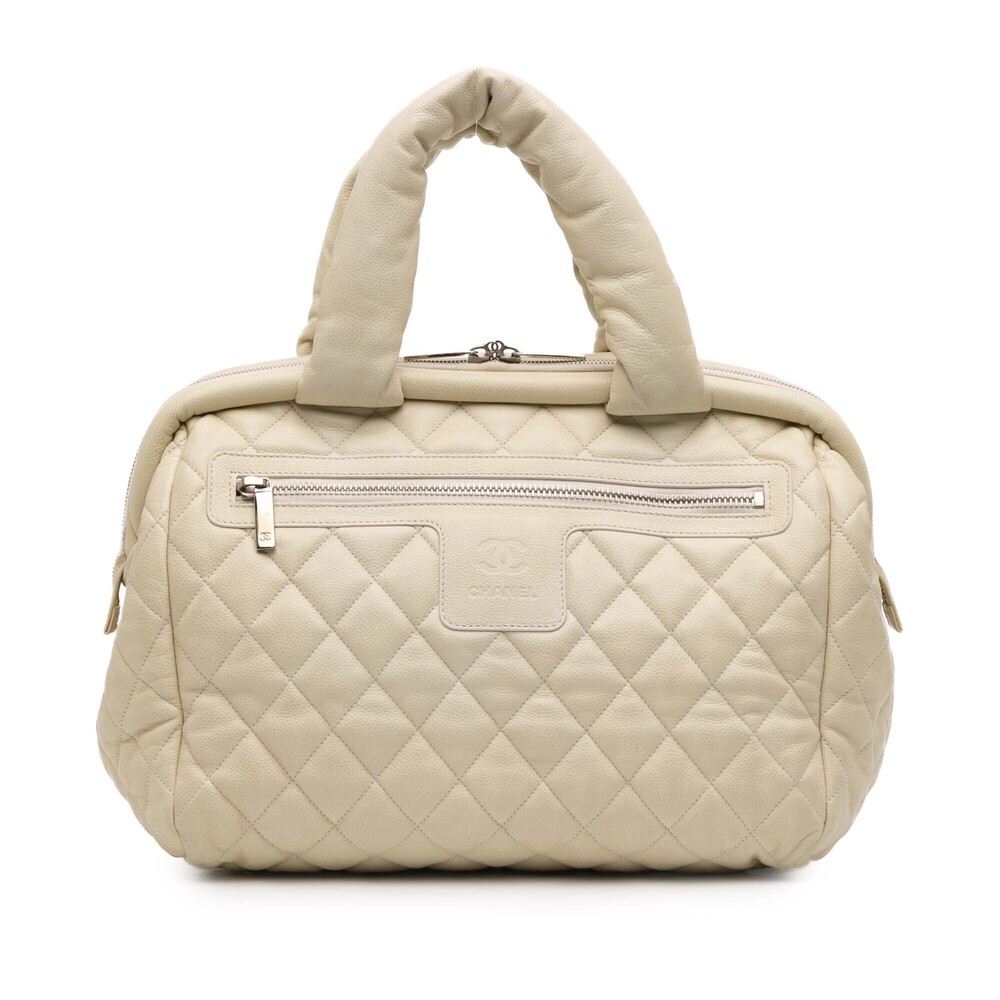 Pre-Loved Chanel Quilted Caviar Coco Cocoon Bowler Bag